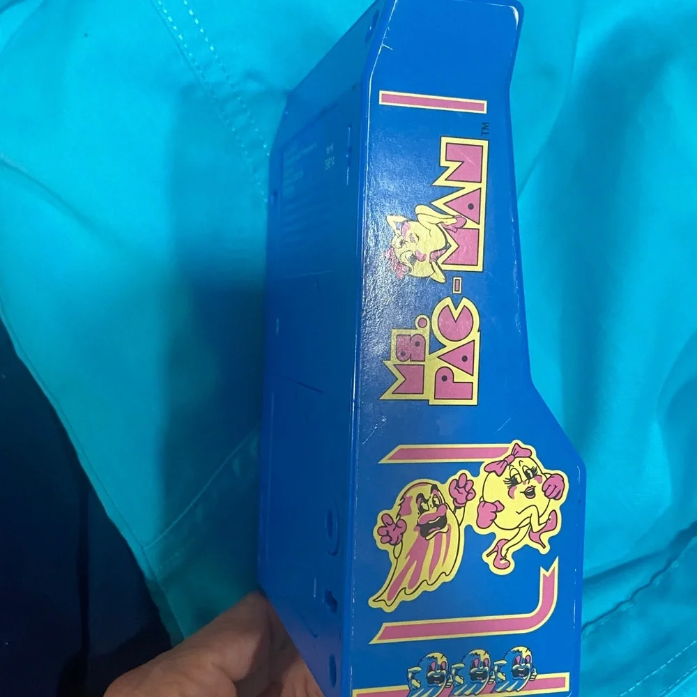Ms. Pac-Man Retro Handheld Game - Blue